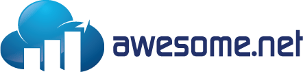 awesome.net Horizontal Logo
