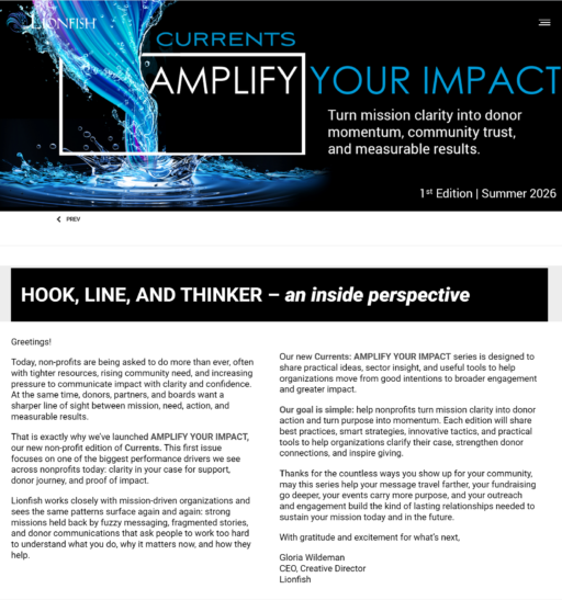 Currents: Amplify Your Impact